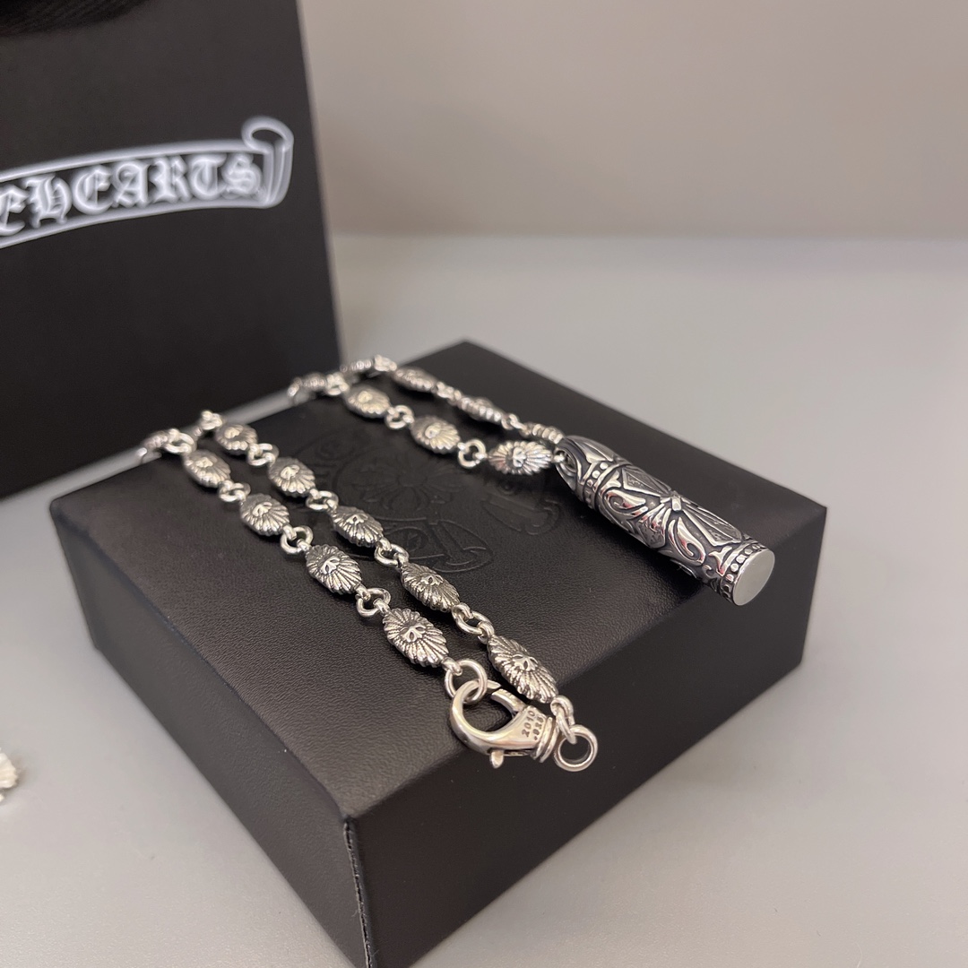 【CHROME HEARTS】ネックレス、新しいネックレス万能シンプルファッションオーナメント  241014-BRAND OFF