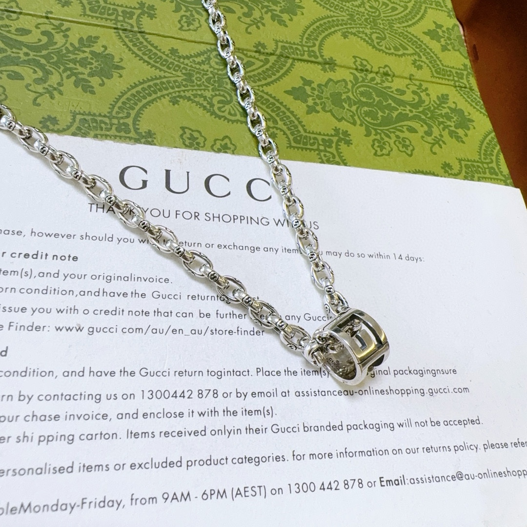 【2026】【GUCCI】ネックレス、新しいネックレス万能シンプルファッションオーナメント241015-BRAND OFF