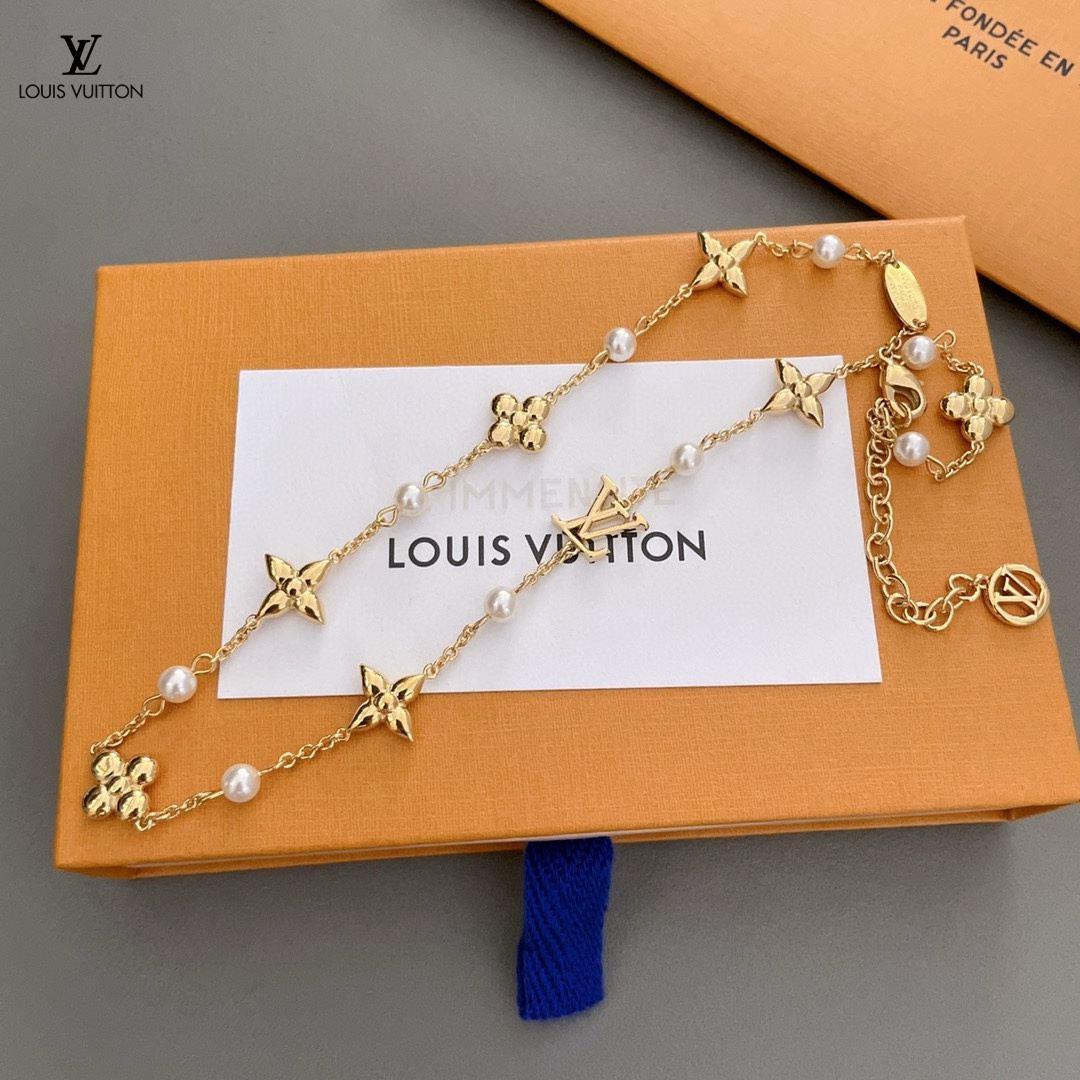 LV 【LOUIS VUITTON】ネックレス、新しいネックレス万能シンプルファッションオーナメント241015-BRAND OFF