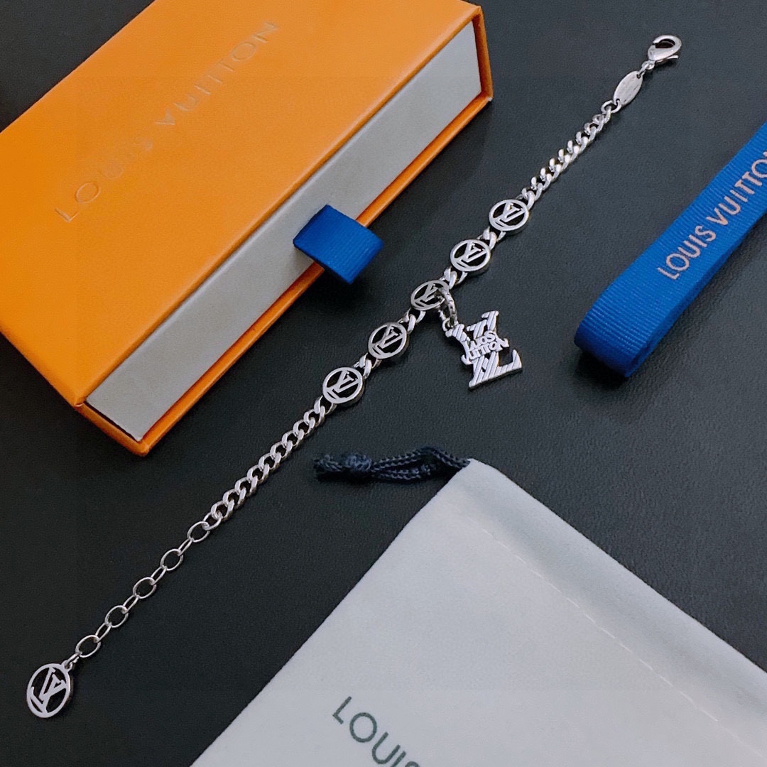 【2026】LV【LOUIS VUITTON】ブレスレット、ファッションシンプルなスタイル   241015-BRAND OFF