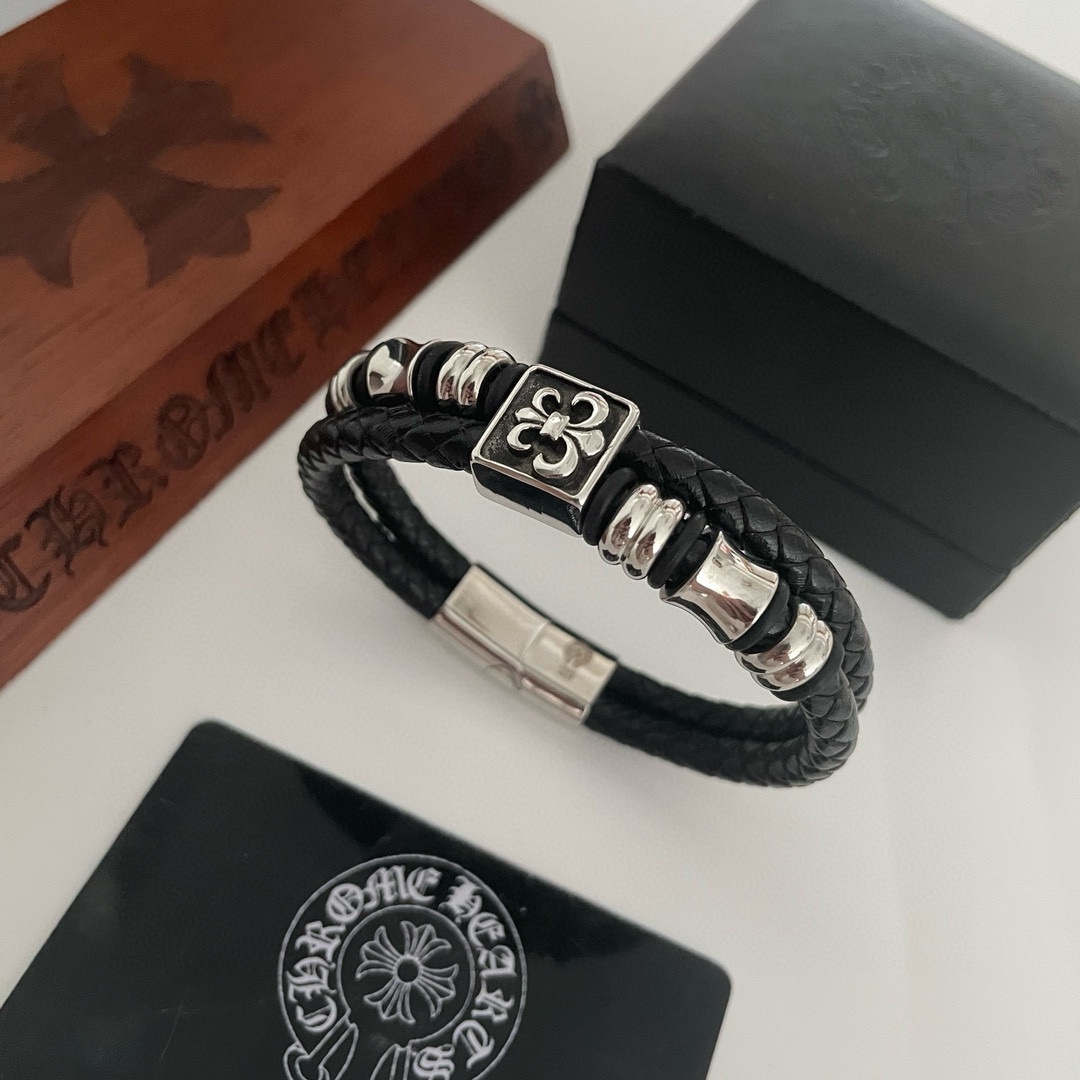 【CHROME HEARTS】ブレスレット、ファッションシンプルなスタイル   241015-BRAND OFF