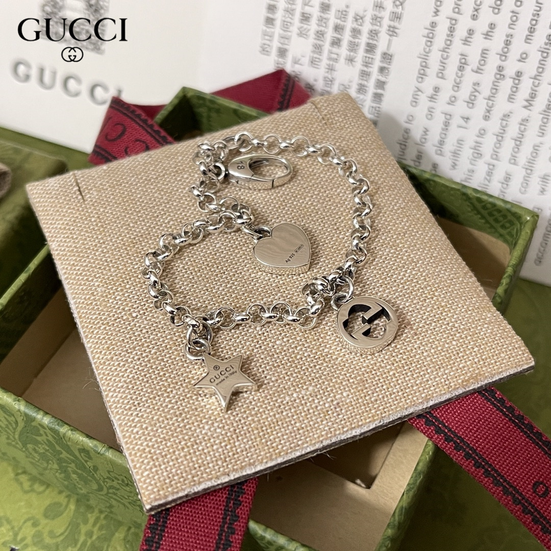 【GUCCI】ブレスレット、ファッションシンプルなスタイル   241015-BRAND OFF