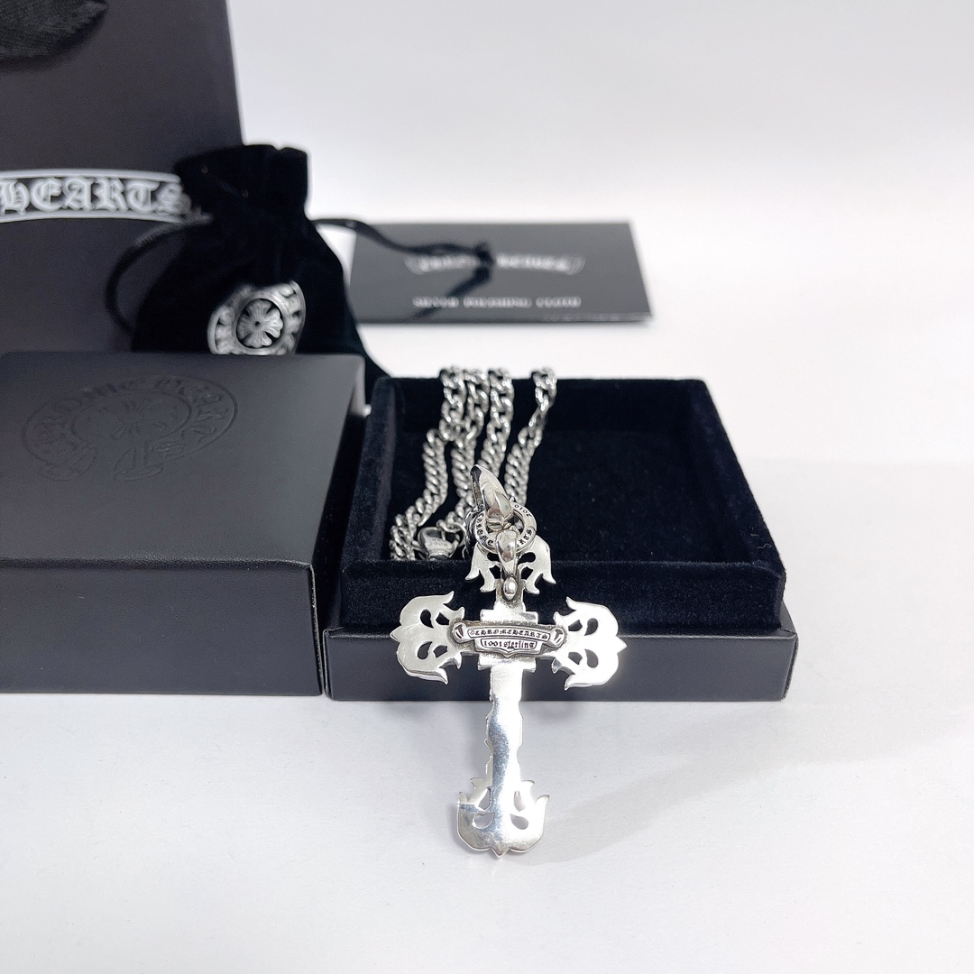 【2026】【CHROME HEARTS】ネックレス、新しいネックレス万能シンプルファッションオーナメント-BRAND OFF