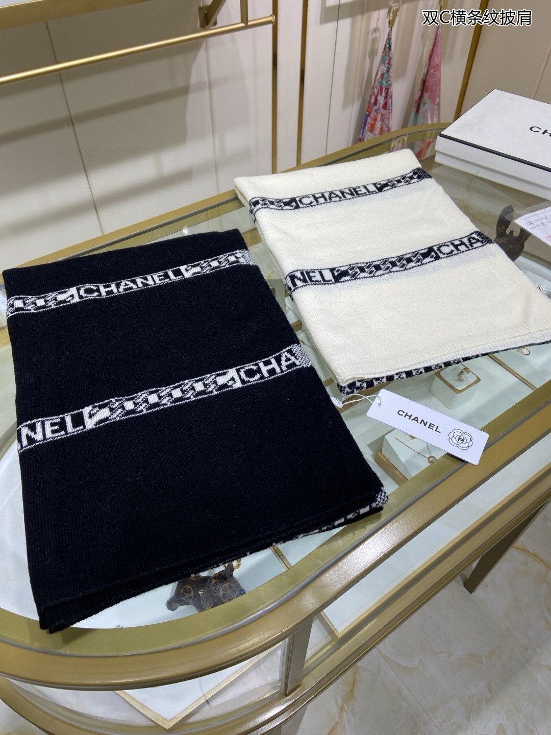 【CHANEL  シャネル 】スカーフ60*190CM 241107-BRAND OFF
