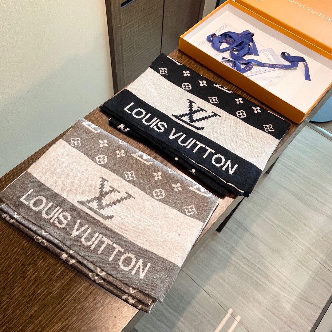 【LV LOUIS VUITTON ルイ·ヴィトン】 スカーフ 30*180cm  241107-BRAND OFF
