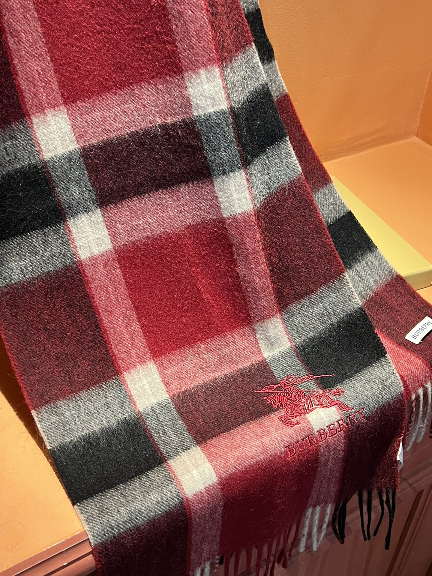 【BURBERRY  バーバリー】スカーフ32*180CM  241108-BRAND OFF