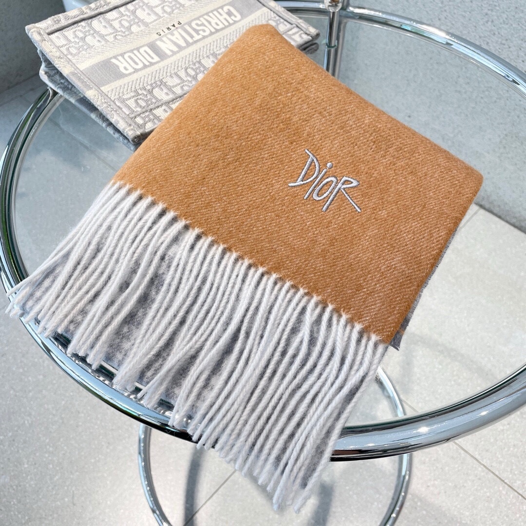 【DIOR  ディオール 】スカーフ32*200cm  241108-BRAND OFF