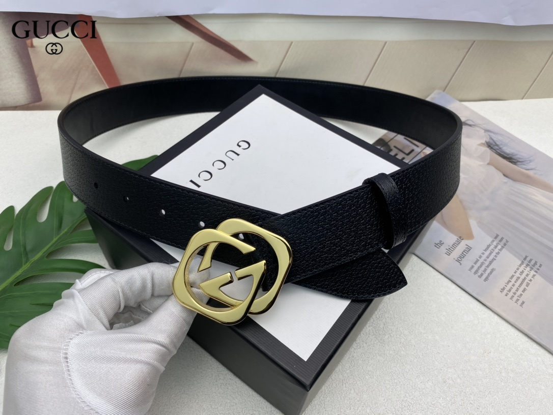 【GUCCI】(クッチ) 3.8cm   ベルト メンズ-BRAND OFF