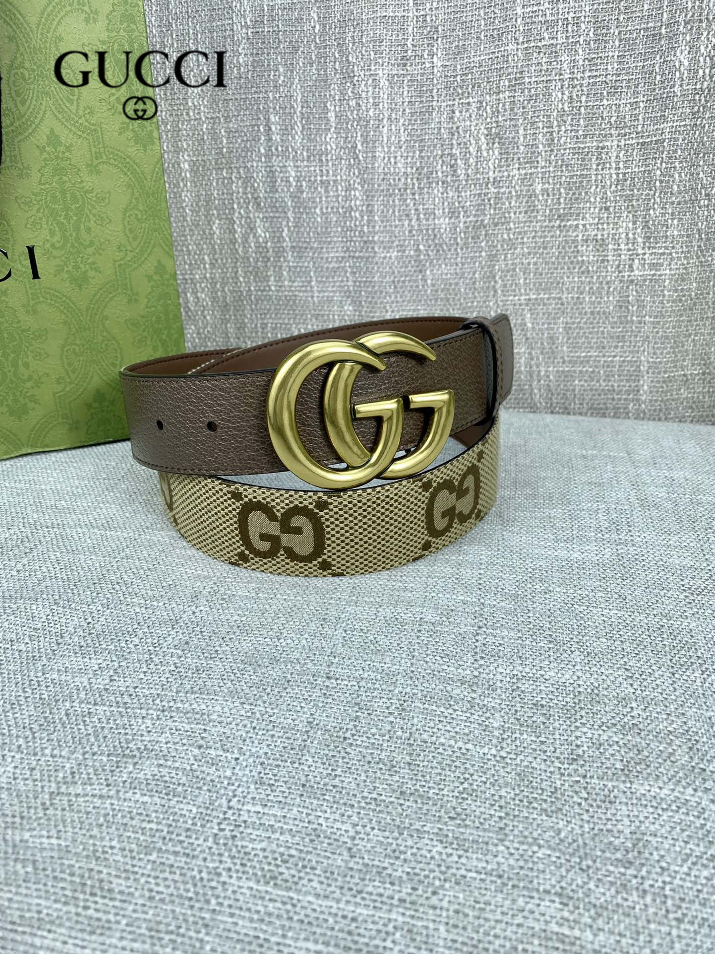 【GUCCI】(クッチ) 4.0cm   ベルト メンズ-BRAND OFF