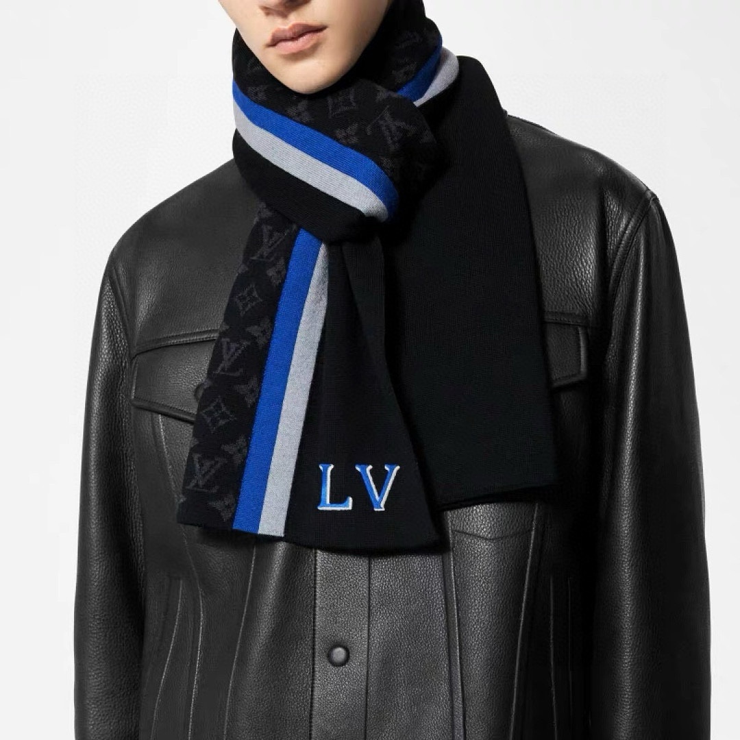 【LV LOUIS VUITTON ルイ·ヴィトン】 スカーフ 180*32cm  241107-BRAND OFF