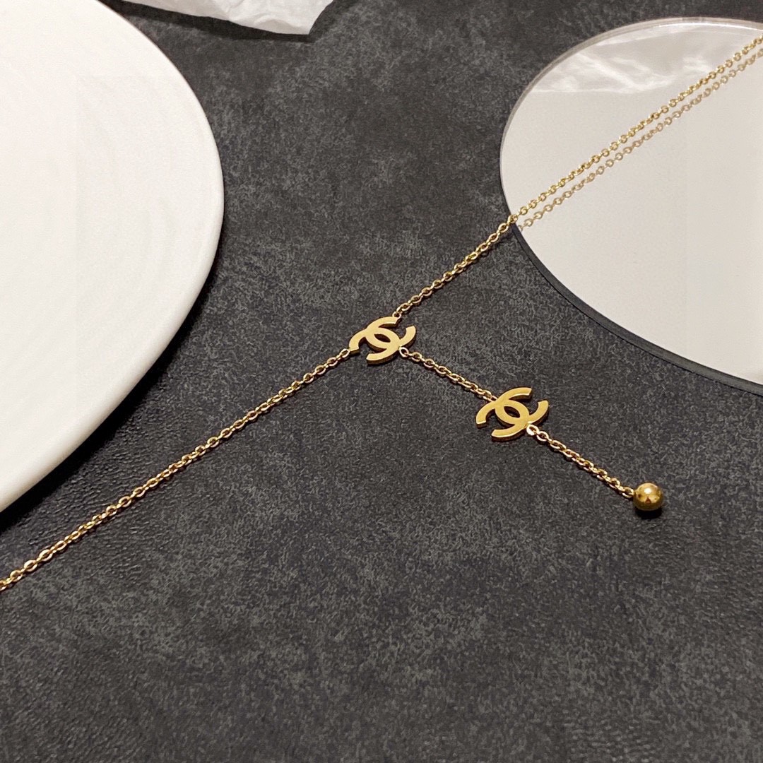 【2026】【CHANEL】ネックレス、新しいネックレス万能シンプルファッションオーナメント-BRAND OFF