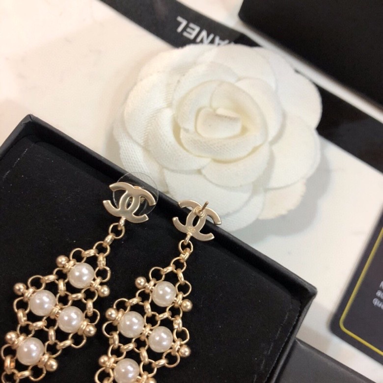 【CHANEL 】 シャネル   ファッションスタイルのイヤリング-BRAND OFF