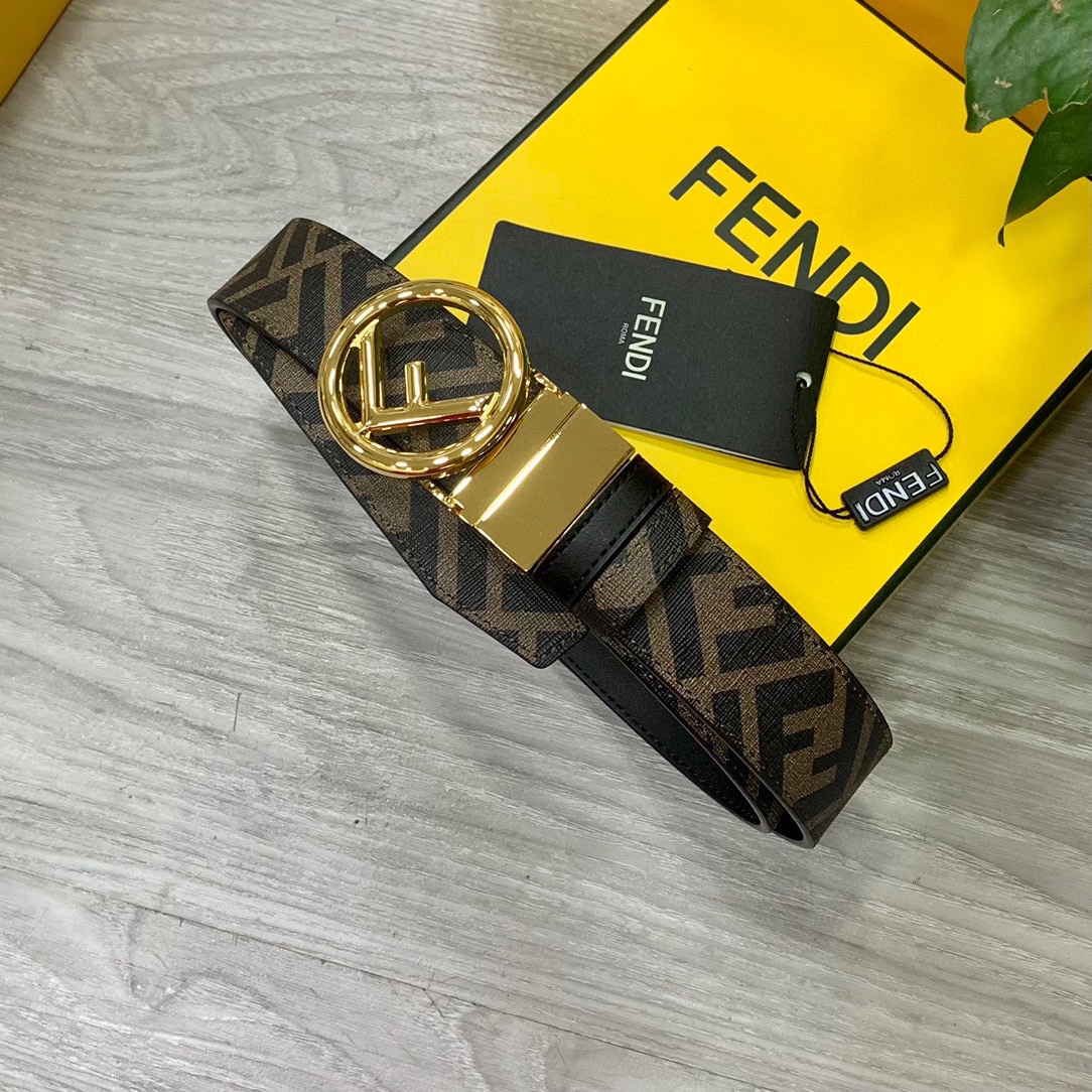 【FENDI】(フェンディ) 3.5cmベルト メンズ-BRAND OFF