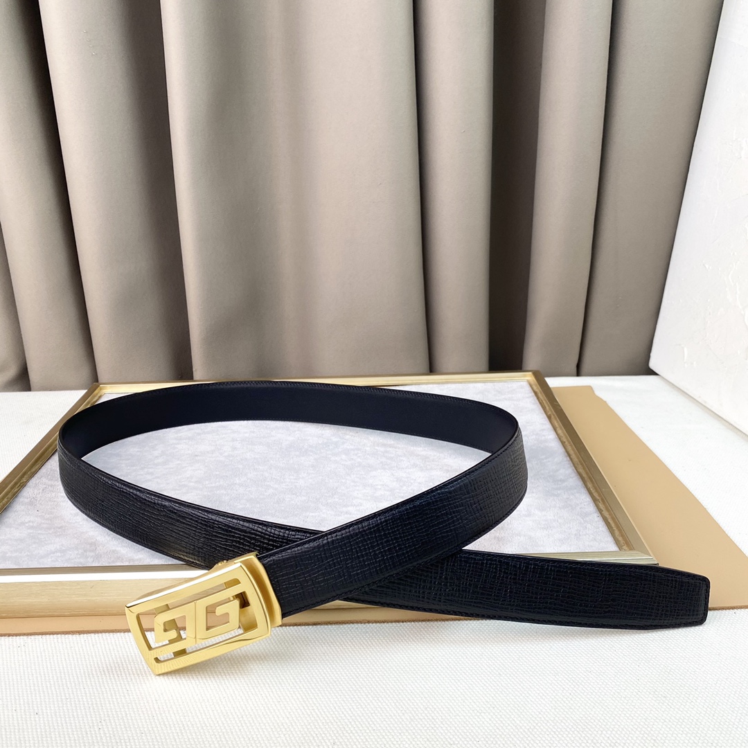 【GIVENCHY】(ジバンシー) 3.5cmベルト メンズ-BRAND OFF