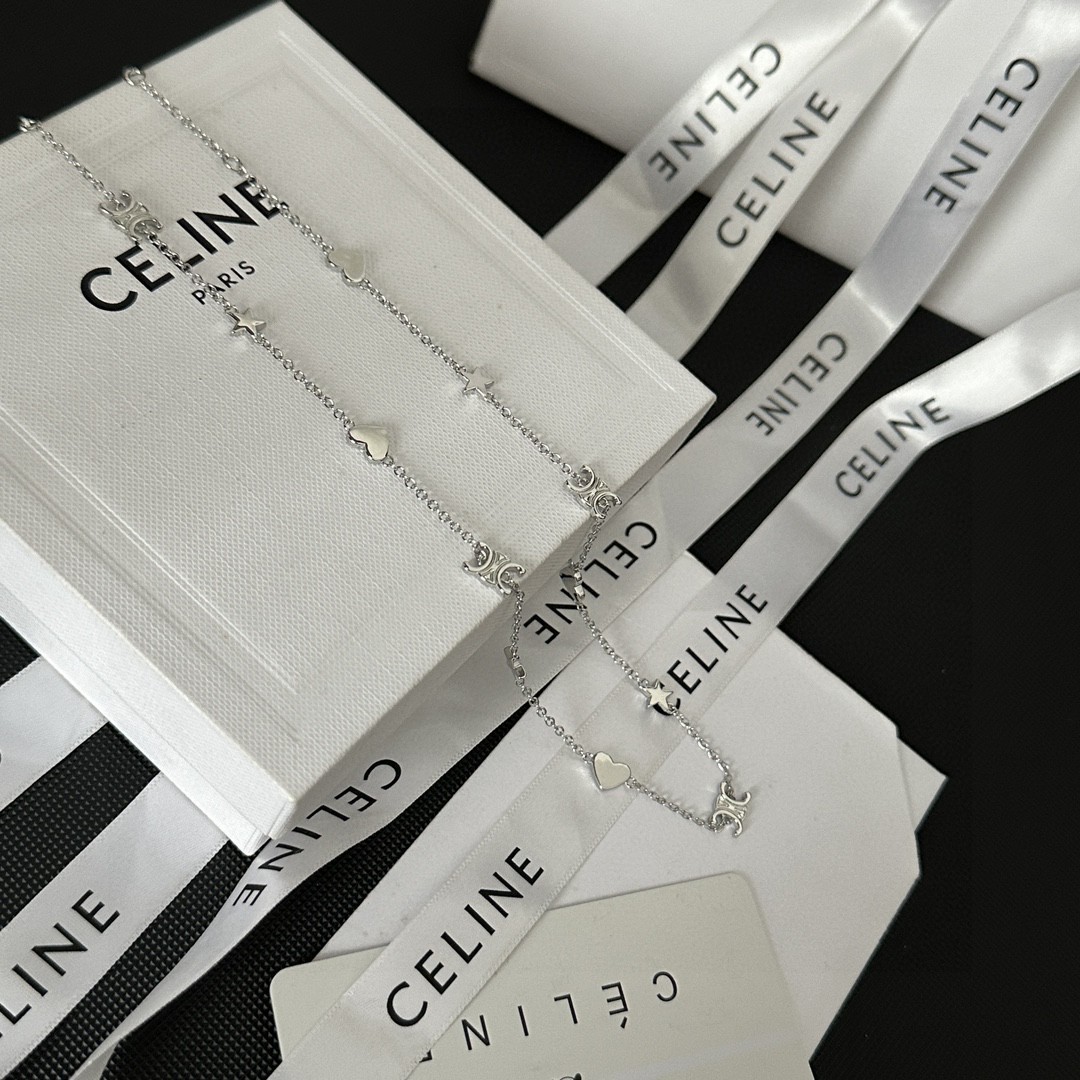 【CELINE】ネックレス、新しいネックレス万能シンプルファッションオーナメント-BRAND OFF