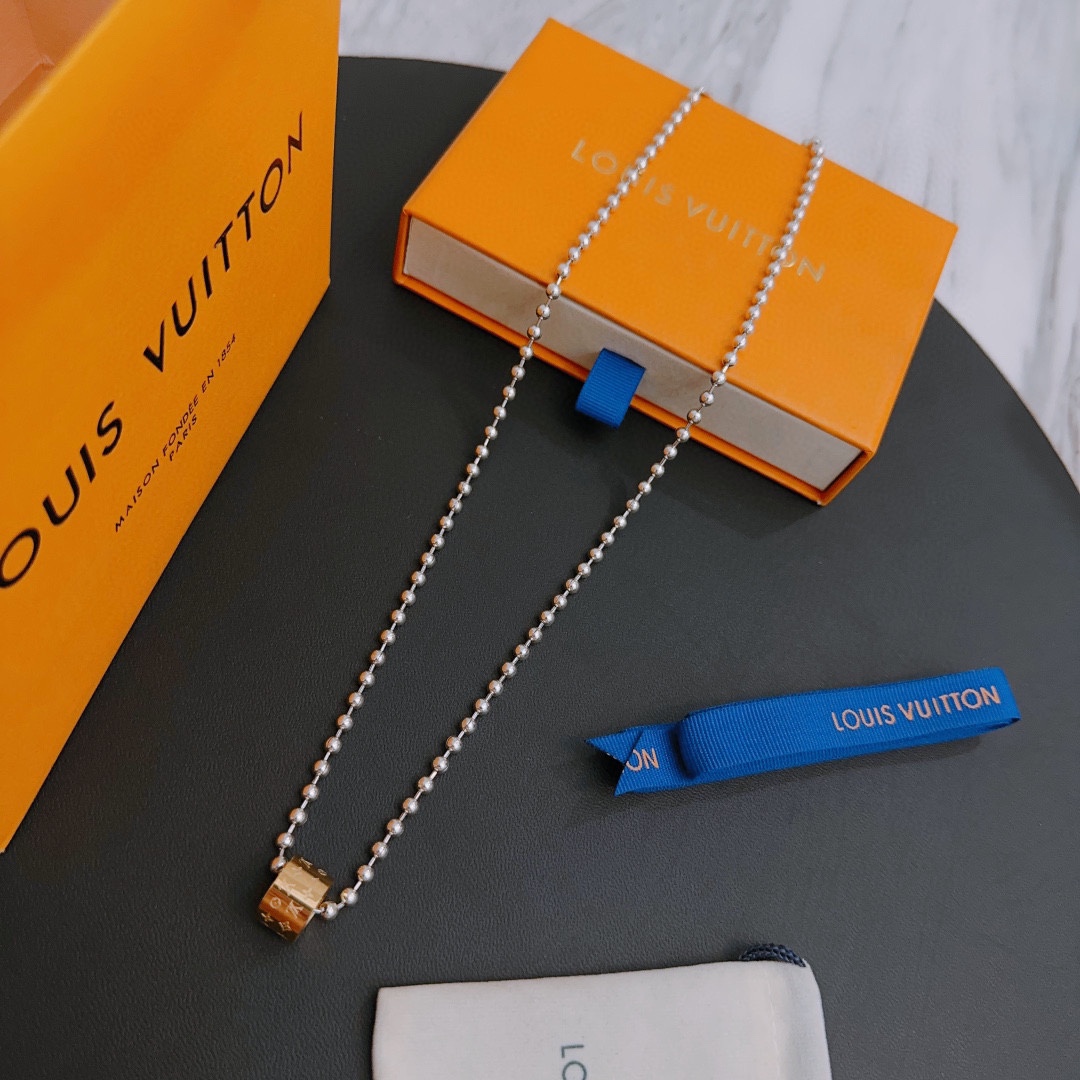 【2026】【LOUIS VUITTON】ネックレス、新しいネックレス万能シンプルファッションオーナメント-BRAND OFF