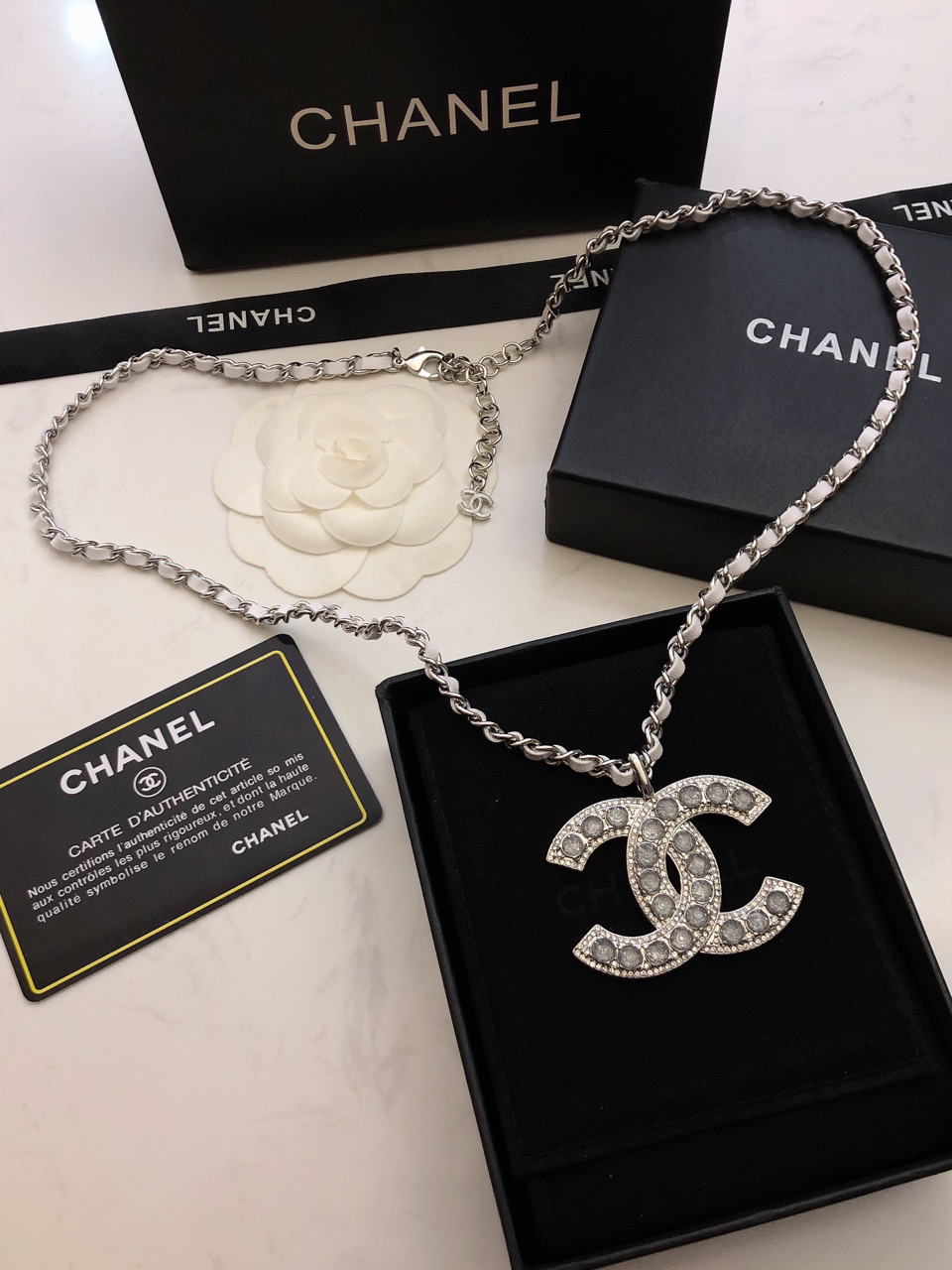 【2026】【CHANEL】ネックレス、新しいネックレス万能シンプルファッションオーナメント-BRAND OFF
