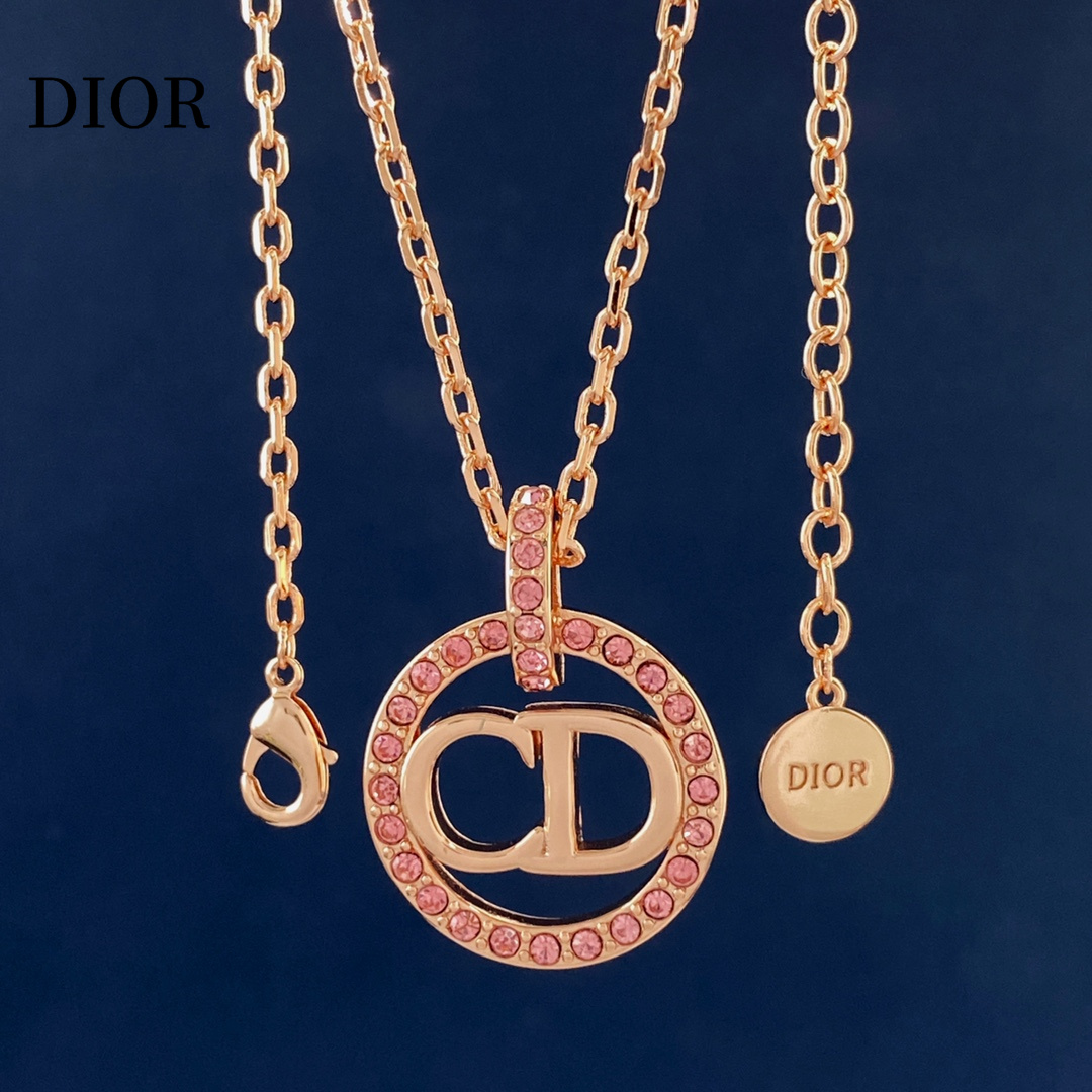 【 DIOR】ネックレス、新しいネックレス万能シンプルファッションオーナメント-BRAND OFF