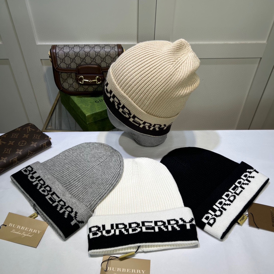 【2026】(BURBERRY) バーバリー ニット帽-BRAND OFF