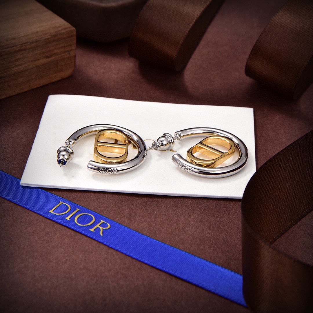 【2026】【DIOR】ディオール  ファッションスタイルのイヤリング-BRAND OFF