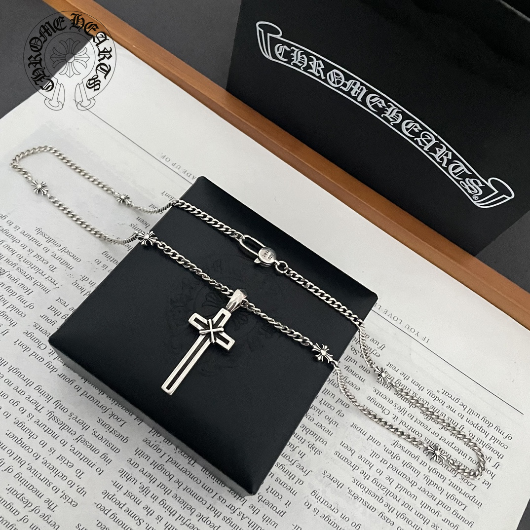 【Chrome Hearts】ネックレス、新しいネックレス万能シンプルファッションオーナメント-BRAND OFF