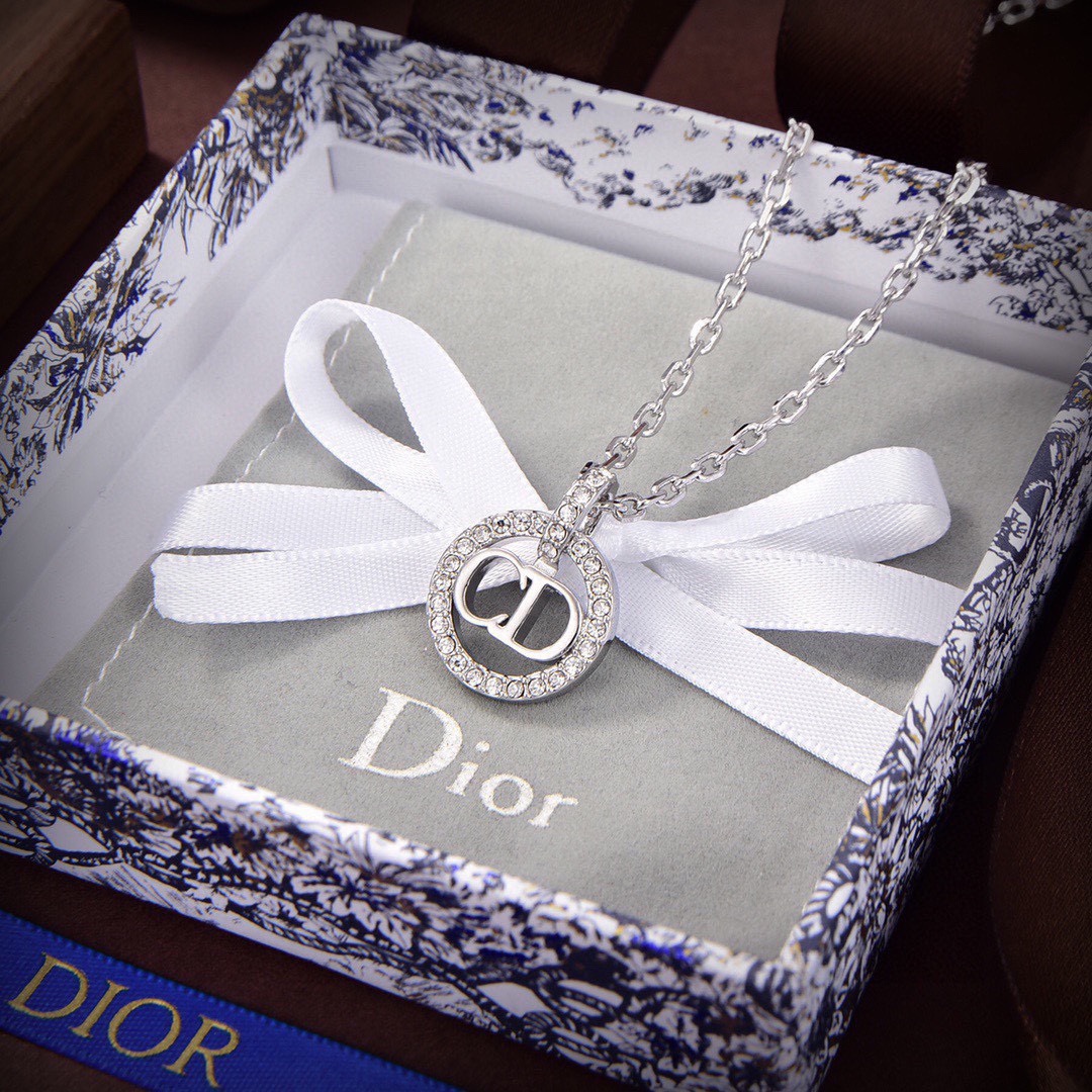 【2026】【DIOR】ネックレス、新しいネックレス万能シンプルファッションオーナメント-BRAND OFF
