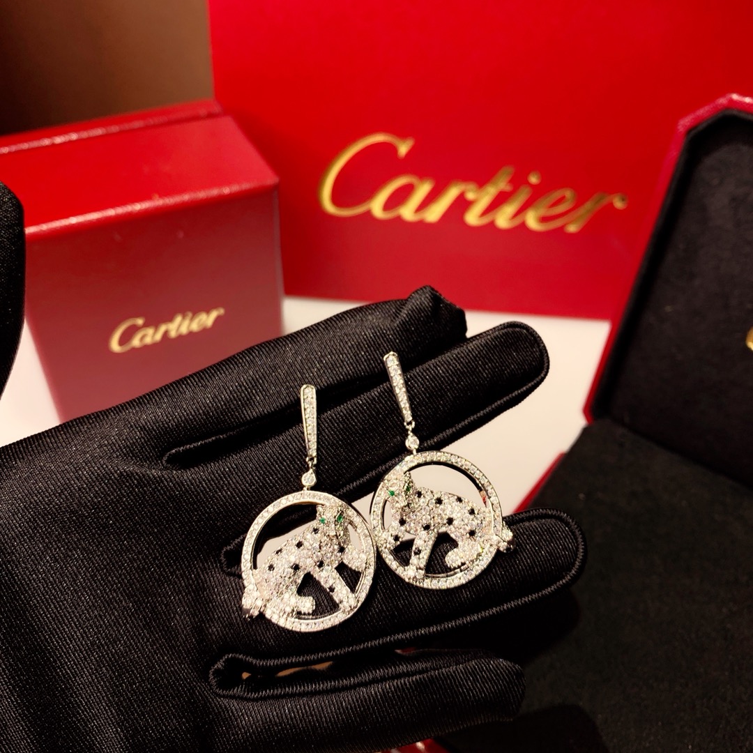 【CARTIER】 カルティエ   ファッションスタイルのイヤリング-BRAND OFF