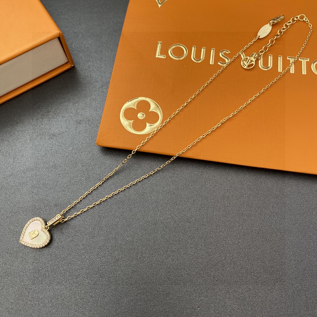 【LOUIS VUITTON】ネックレス、新しいネックレス万能シンプルファッションオーナメント-BRAND OFF