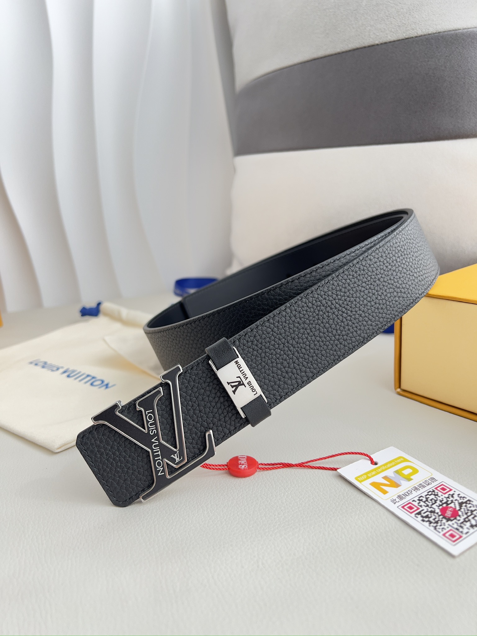【2026】【LOUIS VUITTON】(ルイヴィトン) 3.8cmベルト メンズ-BRAND OFF