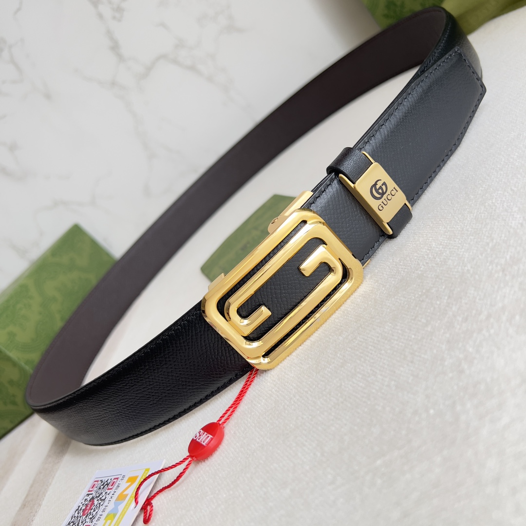 【2026】【GUCCI】(グッチ) 3.5cmベルト メンズ-BRAND OFF