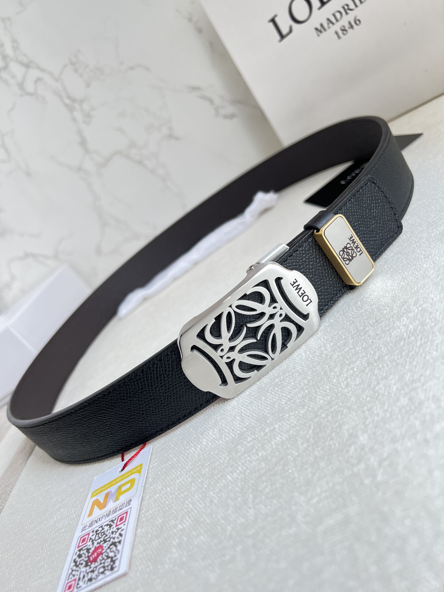 【2026】【LOEWE】(ロエベ) 3.5cmベルト メンズ-BRAND OFF