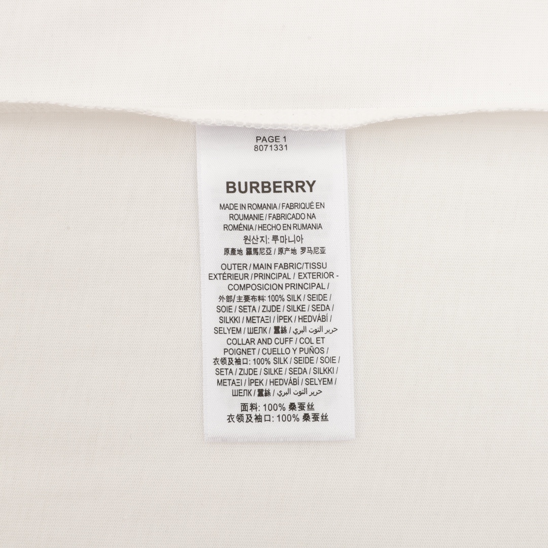 【2026】【BURBERRY  公式旗艦店】バーバリー  Tシャツ ご好評に付き再入荷 24627-BRAND OFF