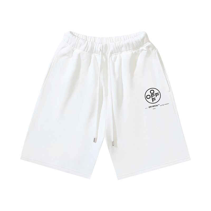 【OFF-WHITE 公式旗艦店】オフホワイト   ショートパンツ  ご好評に付き再入荷！24629-BRAND OFF
