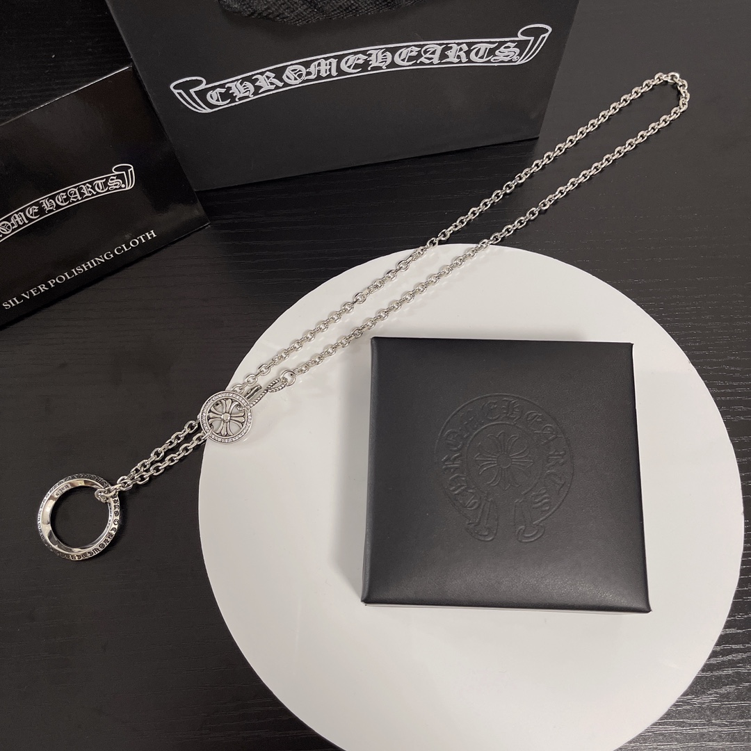 【CHROME HEARTS】クロムハーツ、新しいネックレス万能シンプルファッションオーナメント 2471-BRAND OFF