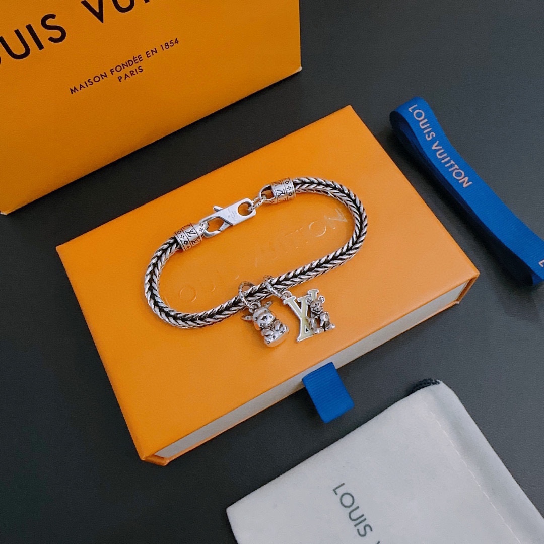 【 LOUIS VUITTON】ブレスレット、ファッションシンプルなスタイル 2472-BRAND OFF
