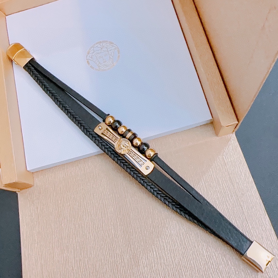【VERSACE】ブレスレット、ファッションシンプルなスタイル 2474-BRAND OFF