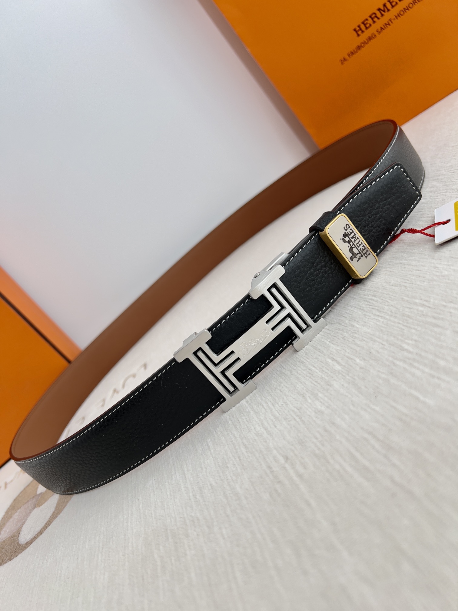 【Hermès】(エルメス) 3.5cmベルト メンズ 24706-BRAND OFF