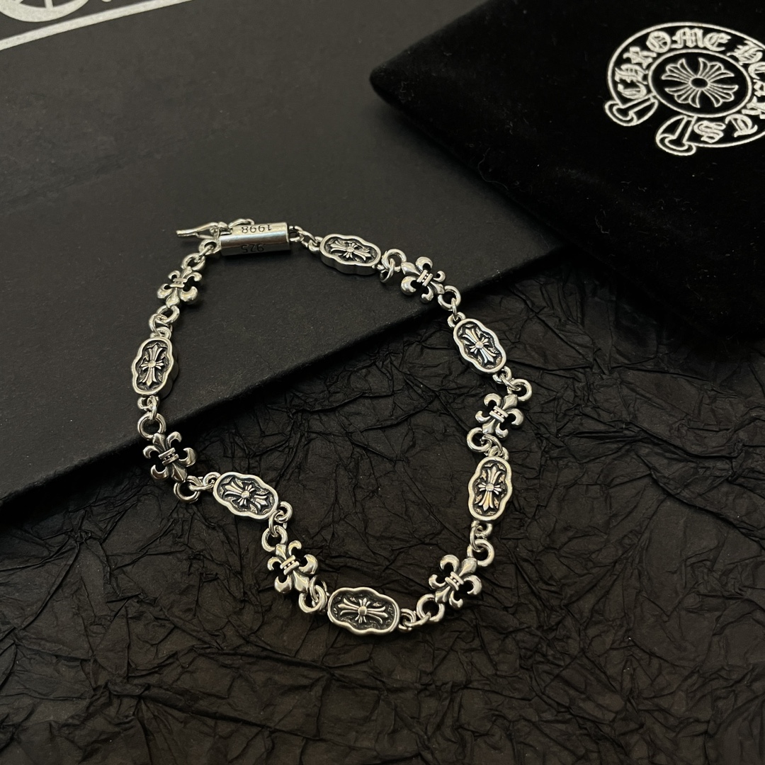 【CHROME HEARTS】ブレスレット ファッションオールマッチ 240727-BRAND OFF