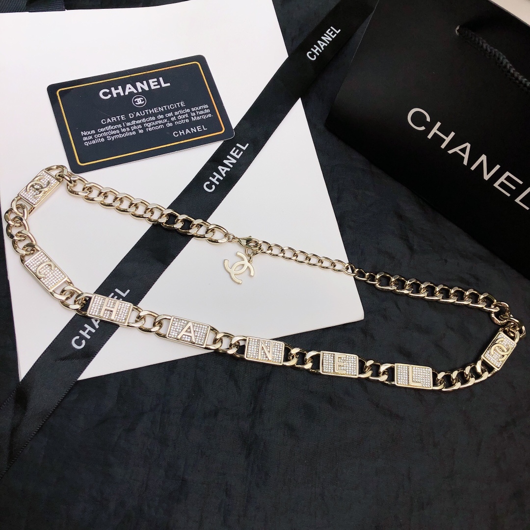 【CHANEL】ネックレス、新しいネックレス万能シンプルファッションオーナメント  240728-BRAND OFF
