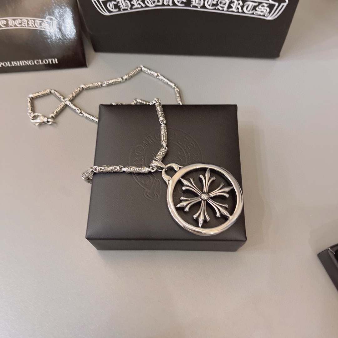 【CHROME HEARTS】ネックレス、新しいネックレス万能シンプルファッションオーナメント240812-BRAND OFF