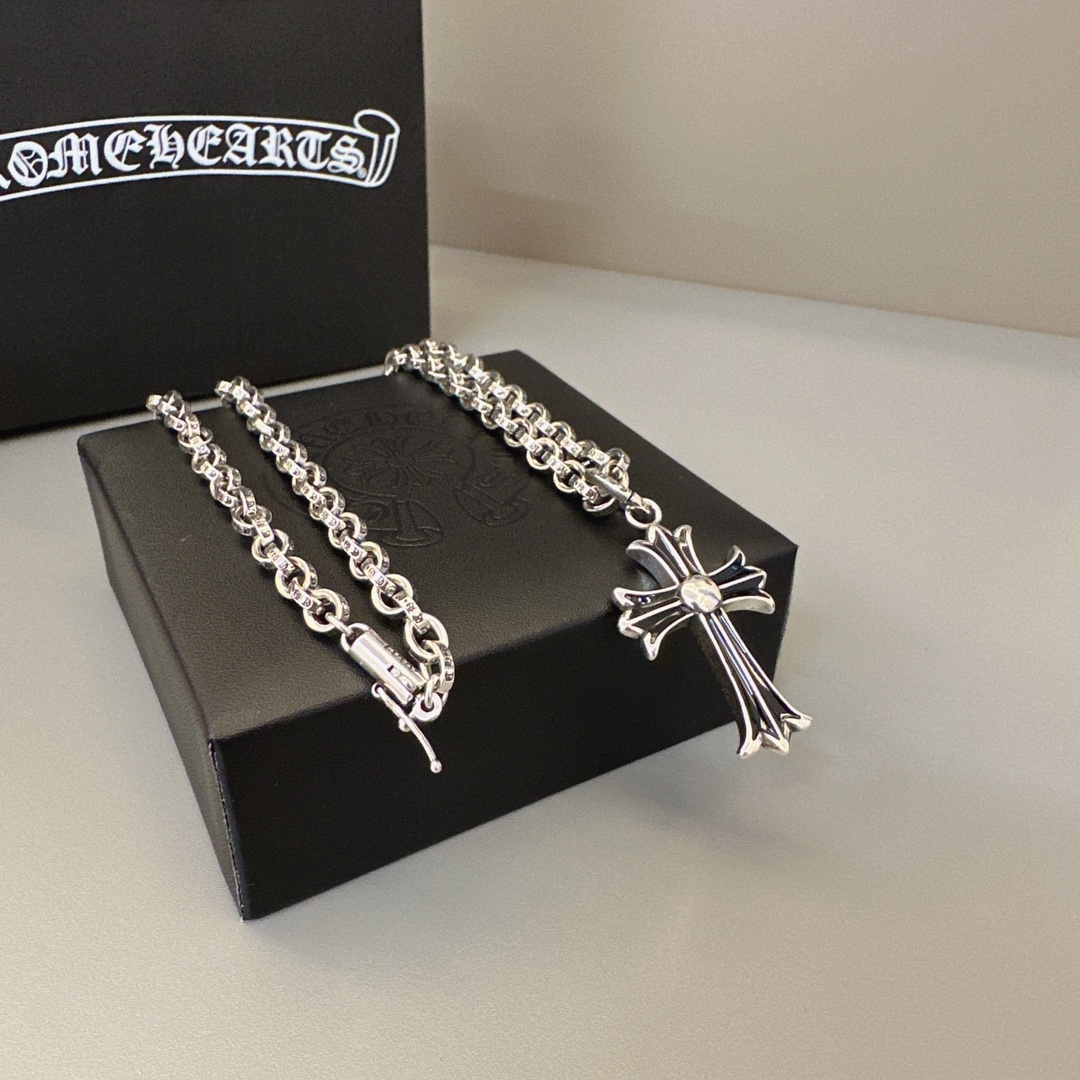 【2026】【CHROME HEARTS】ネックレス、新しいネックレス万能シンプルファッションオーナメント240812-BRAND OFF