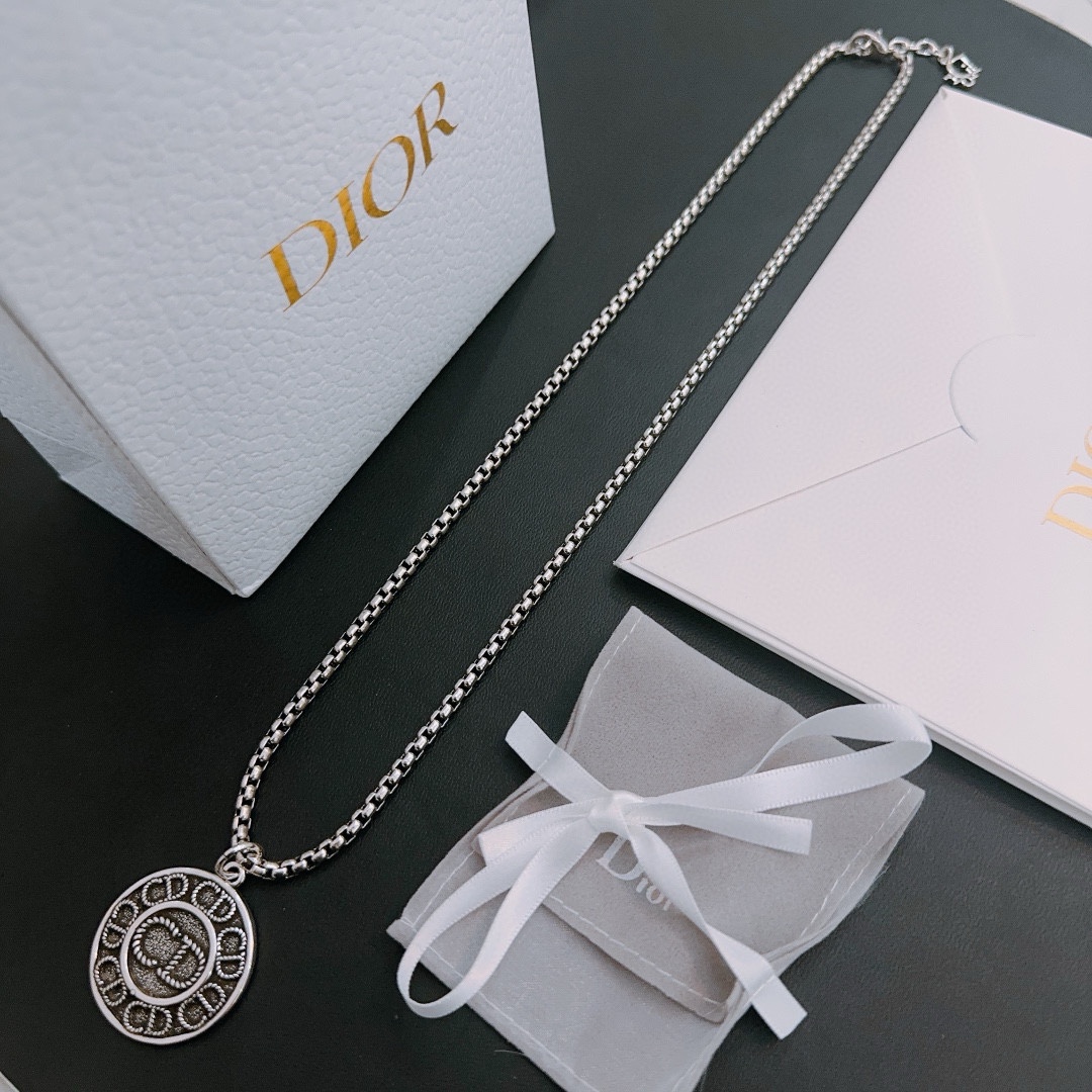 【DIOR】ネックレス、新しいネックレス万能シンプルファッションオーナメント240812-BRAND OFF