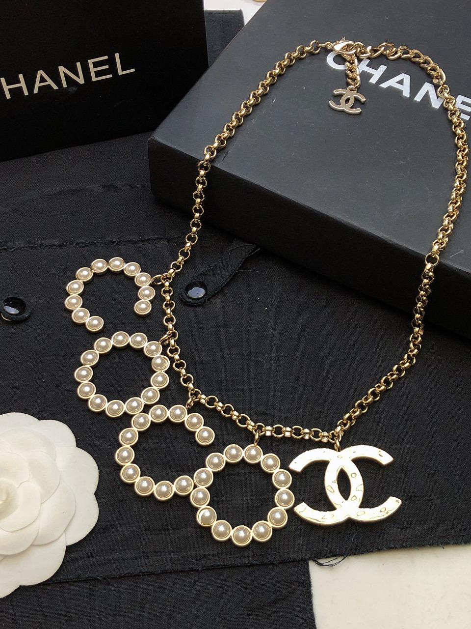 【2026】【CHANEL】ネックレス、新しいネックレス万能シンプルファッションオーナメント  240814-BRAND OFF