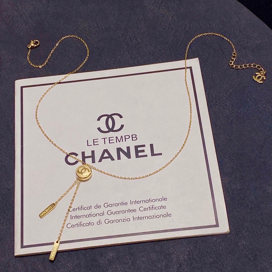 【CHANEL】ネックレス、新しいネックレス万能シンプルファッションオーナメント  240814-BRAND OFF