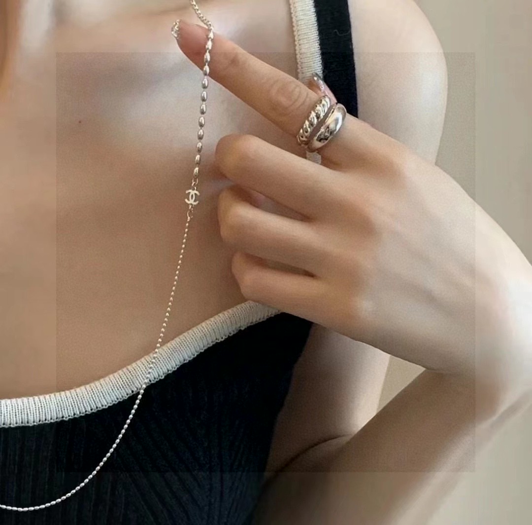 【2026】【CHANEL】ネックレス、新しいネックレス万能シンプルファッションオーナメント  240814-BRAND OFF