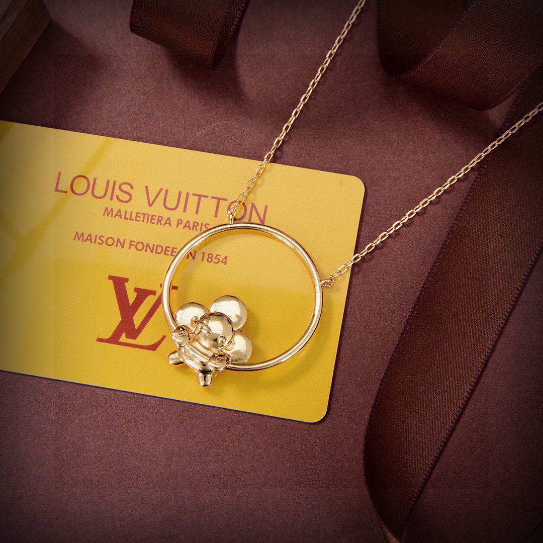 LV 【LOUIS VUITTON】ネックレス、新しいネックレス万能シンプルファッションオーナメント241015-BRAND OFF