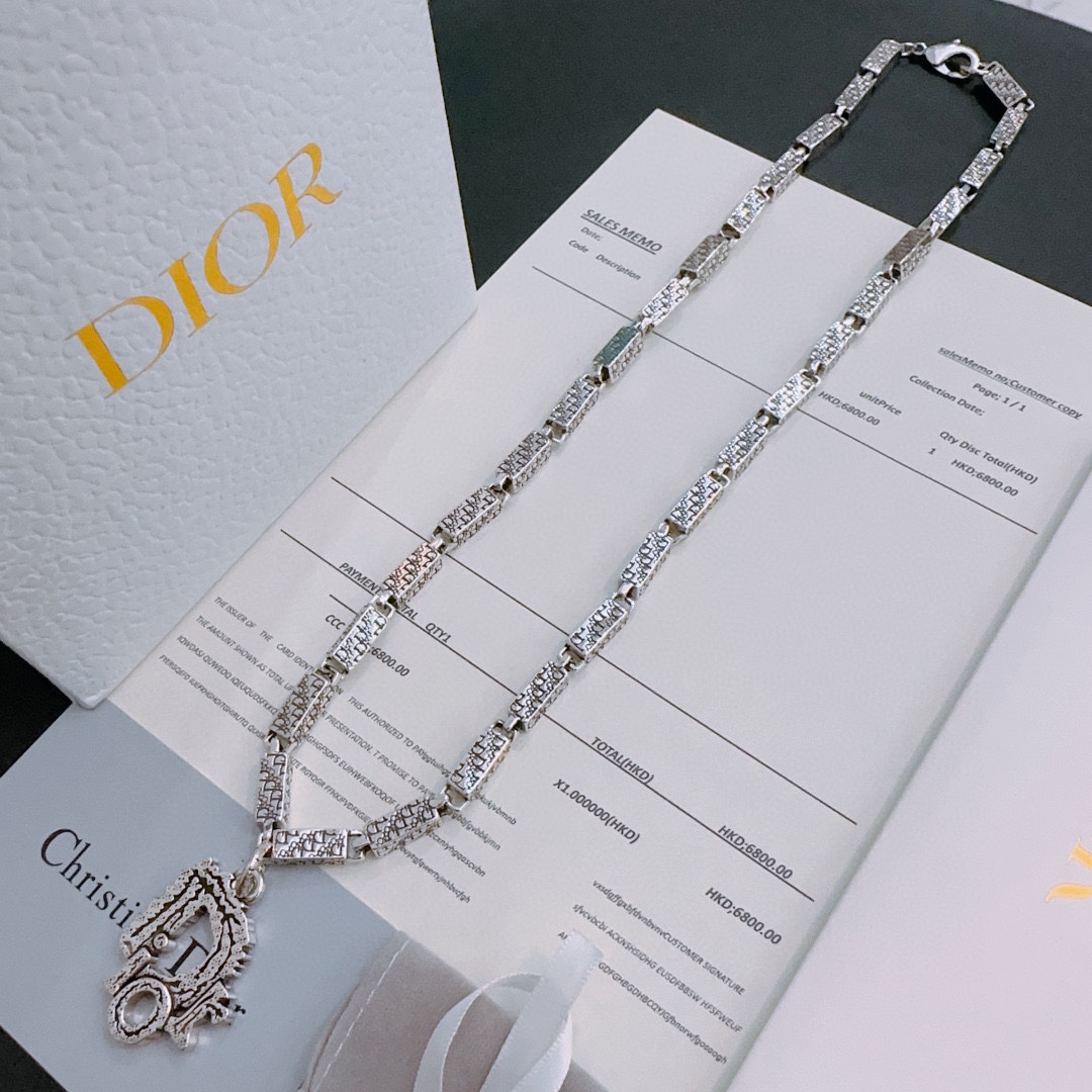 【DIOR】ネックレス、新しいネックレス万能シンプルファッションオーナメント241015-BRAND OFF