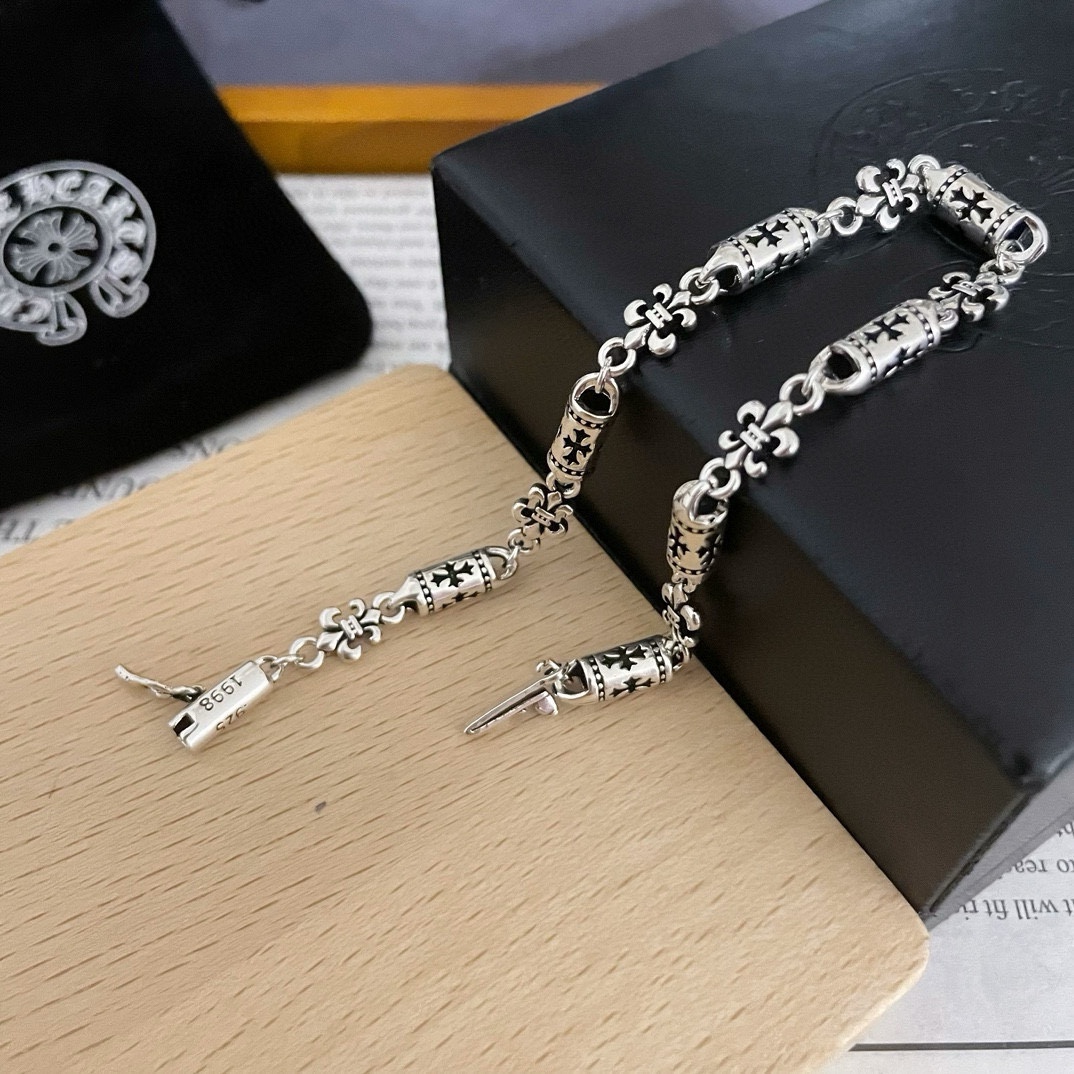 【CHROME HEARTS】ブレスレット、ファッションシンプルなスタイル   241015-BRAND OFF