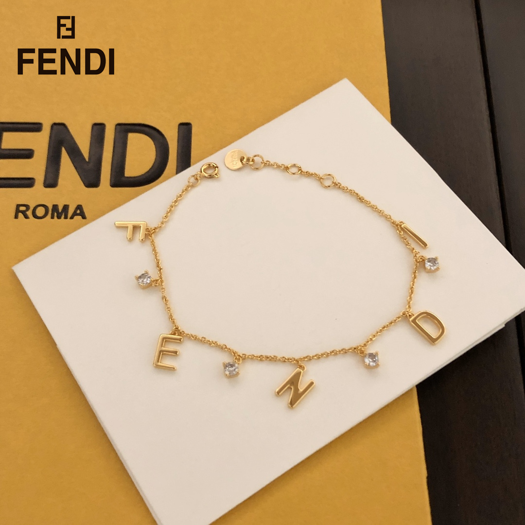 【FENDI】ブレスレット、ファッションシンプルなスタイル-BRAND OFF