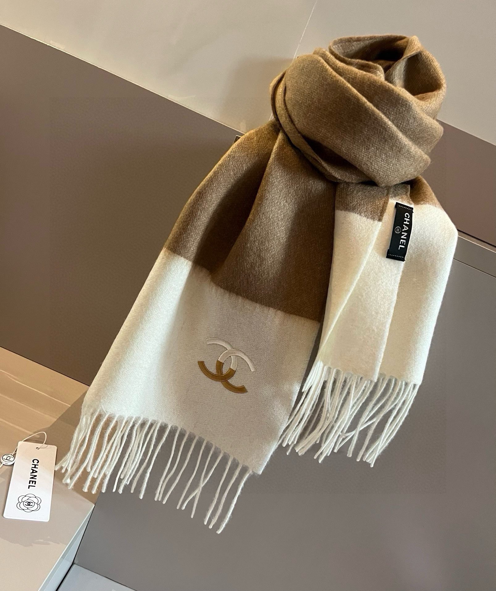 【2026】【CHANEL  シャネル 】スカーフ60*190CM 241107-BRAND OFF
